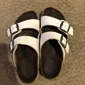 White Birkenstocks
